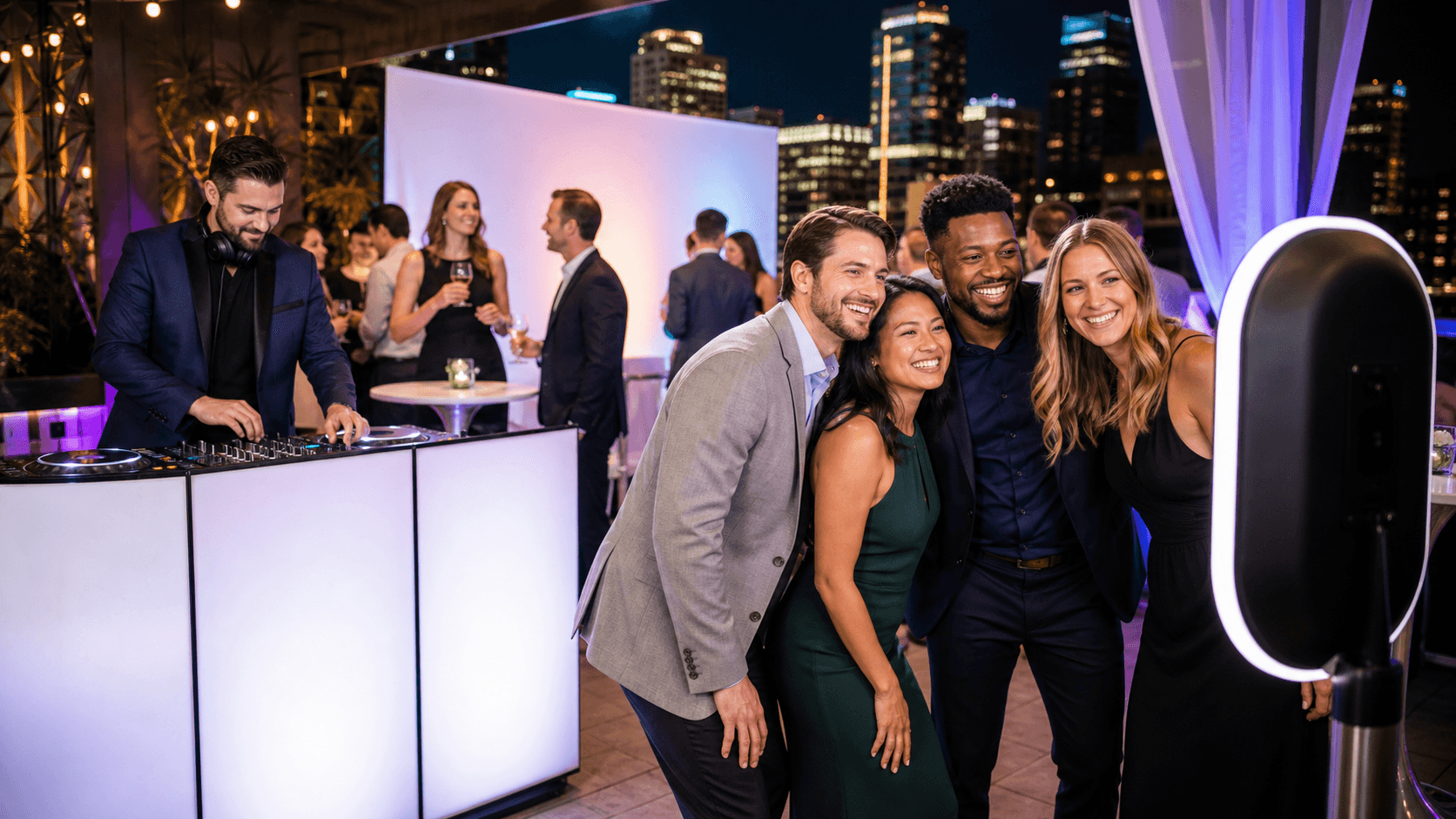 Launch Night Needs More Than a Playlist: DJ and Photo Booth